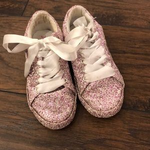 GUC Juicy glitter lace-up sneakers